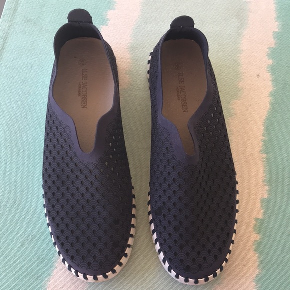Ilse Jacobsen Hornbak, Navy Blue, Tulip,  Loafer Flats, Slip On Sneaker Shoes - Picture 1 of 16